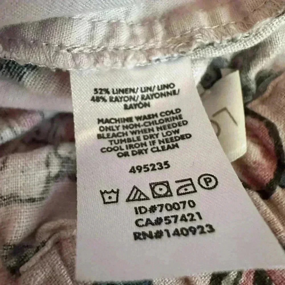 Womens Loft Outlet Linen Blend Mini Skirt, size XS with Pocket - Picture 5 of 5